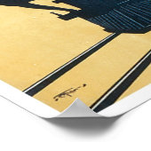 Ich gehe zurück zum Chattanooga Tennessee Songbook Poster (Ecke)