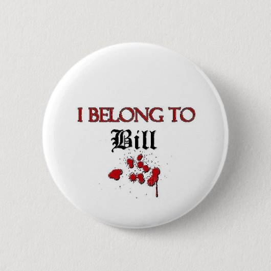 Ich gehöre Bill Button (Vorderseite)