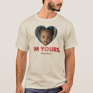 "Ich gehöre dir. Komm damit klar."   Lustiges indi T-Shirt