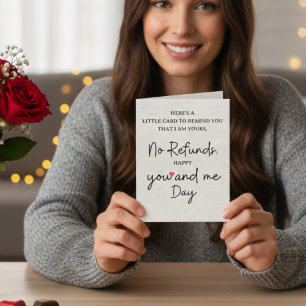 Ich gehöre Dir Lustiges Romantisches Jubiläums-Lie Einladung