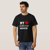 Ich gehöre einem Animator-T - Shirt an (Vorne ganz)