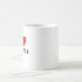 Ich gehöre einem Dichter Kaffeetasse (Mittel)