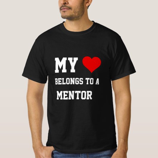 Ich gehöre einem Mentor-T - Shirt an (Vorderseite)