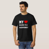 Ich gehöre einem sächsischen T - Shirt an (Vorne ganz)