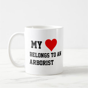 Ich gehöre einer Arboristen-Tasse an Kaffeetasse
