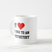 Ich gehöre einer narktischen Tasse an (Vorderseite Links)