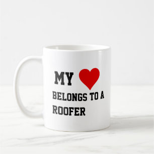 Ich gehöre einer Roofer-Tasse an Kaffeetasse