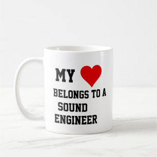 Ich gehöre einer Sound Engineer-Tasse an Kaffeetasse