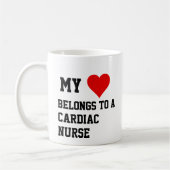 Ich gehöre einer Tasse der Herzkrankenschwester an (Links)