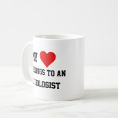 Ich gehöre einer Tasse von Audiologen an (Vorderseite Links)