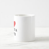 Ich gehöre einer Zookeeper-Tasse an Kaffeetasse (Mittel)