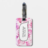 Ich gehöre gepäckanhänger (Rückseite vertikal)