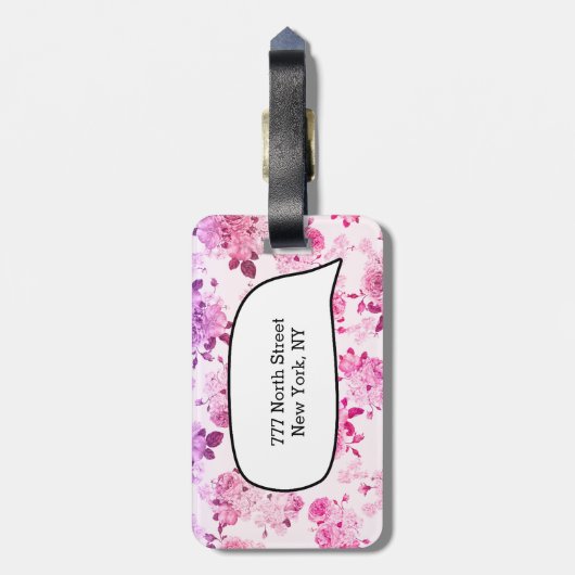 Ich gehöre gepäckanhänger (Rückseite vertikal)