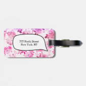 Ich gehöre gepäckanhänger (Rückseite horizontal)