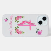 Ich gehöre Jesus Case-Mate iPhone Hülle (Rückseite (Horizontal))