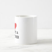 Ich gehöre zu einem Hundehändler Kaffeetasse (Mittel)