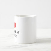 Ich gehöre zu einem IT-Manager Kaffeetasse (Mittel)