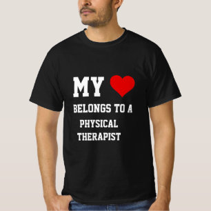 Ich gehöre zu einem Physiotherapeuten-T - Shirt