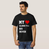 Ich gehöre zu einem T - Shirt eines Busfahrers (Vorne ganz)