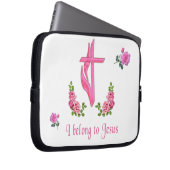 Ich gehöre zu Jesus 10 Zoll Laptop Ärmel Laptopschutzhülle (Vorne Rechts)