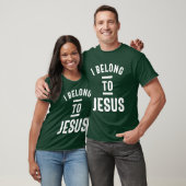 Ich gehöre zu Jesus Fußball Basketball Fußball T-Shirt (Unisex)