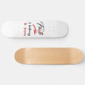 Ich gehöre zu Jesus Skateboard (Horizontal)