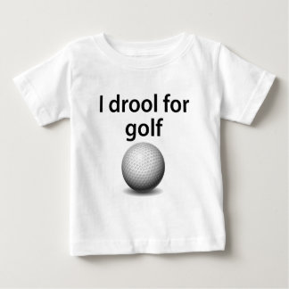 Ich geifere für Golf Baby T-shirt