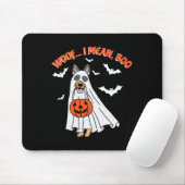 Ich Gemein Boo Funny Ghost Dog Halloween Pumpkin Mousepad (Mit Mouse)