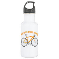 Ich genieße das Ruhestand, sonniges Fahrrad