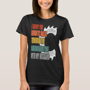 Ich genieße die romantischen Spaziergänge durch de T-Shirt