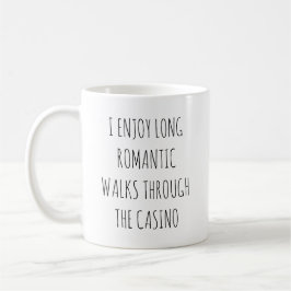 Ich genieße lange romantische Spaziergänge durch d Kaffeetasse