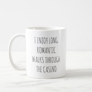 Ich genieße lange romantische Spaziergänge durch d Kaffeetasse