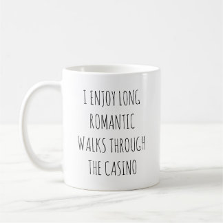 Ich genieße lange romantische Spaziergänge durch d Kaffeetasse