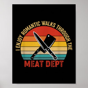 Ich genieße romantische Spaziergänge durch den Fle Poster