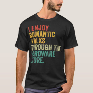 Ich genieße romantische Spaziergänge durch den Har T-Shirt
