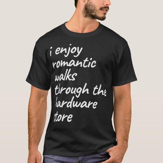 Ich genieße romantische Spaziergänge durch den Har T-Shirt (Vorderseite)