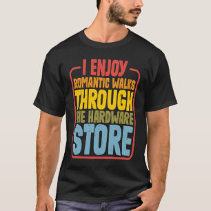 Ich genieße romantische Spaziergänge durch den Har T-Shirt