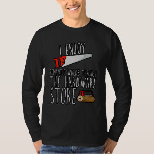 Ich genieße romantische Spaziergänge durch den Har T-Shirt