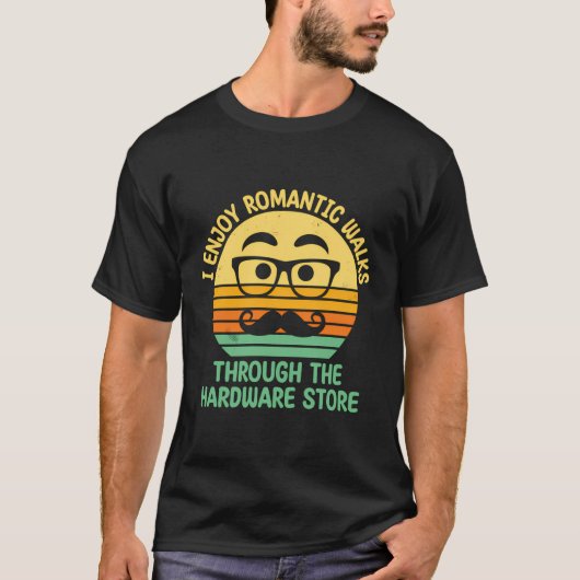 Ich genieße romantische Spaziergänge durch den Lif T-Shirt (Vorderseite)