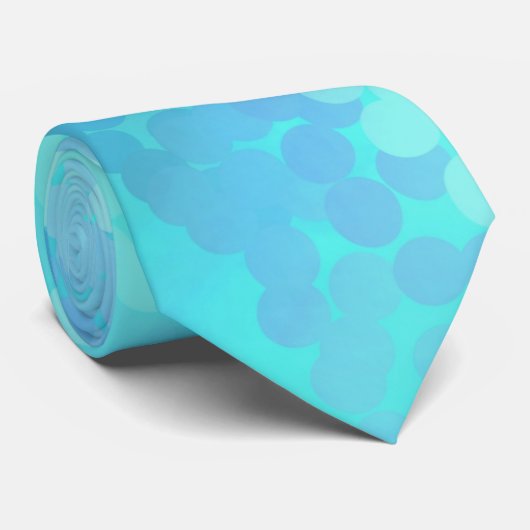 Ich Gepunktet eine wunderschöne Abstrakte Wasserfa Krawatte (Gerollt)