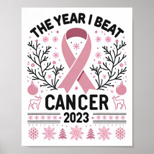 Ich gewann Brustkrebs-Überlebende Frauen 2025 Funn Poster