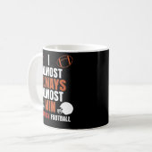 Ich gewinne fast immer bei Fantasy Football Men Kaffeetasse (Vorderseite Links)