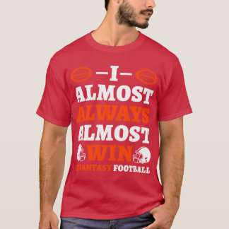 Ich gewinne fast immer fast bei Fantasy Retro T-Shirt