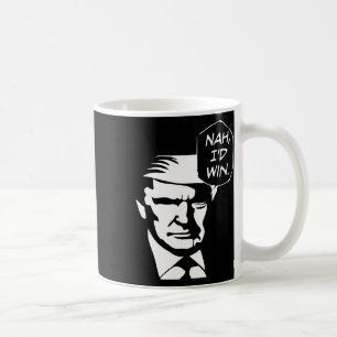 Ich gewinne Funny Trump 2024 als republikanische U Kaffeetasse