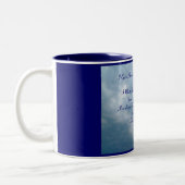 Ich gewinne Stärke, Mut und Confidenc… Zweifarbige Tasse (Links)