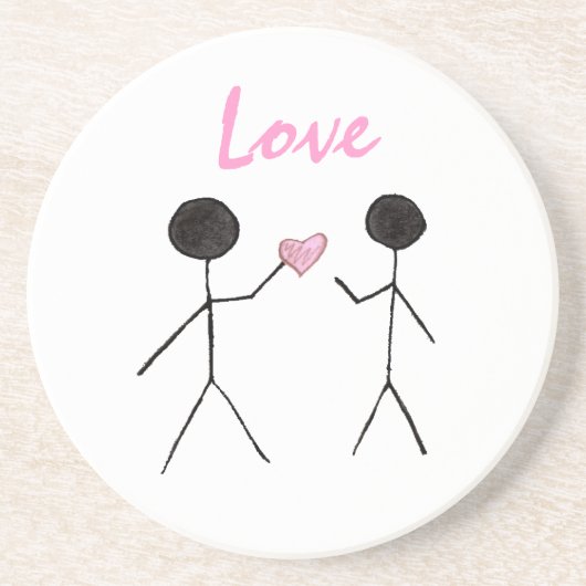 Ich gib mir das Herz. Untersetzer (Vorne)