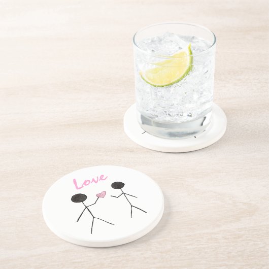 Ich gib mir das Herz. Untersetzer (Seite)