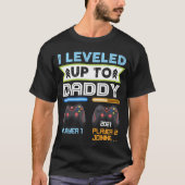 Ich ging bis zu Daddy, perfekt für neuen Vater, Va T-Shirt (Vorderseite)