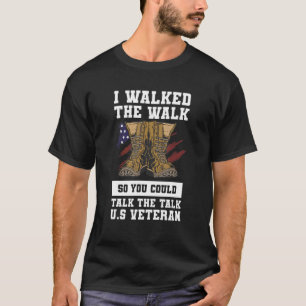 Ich ging den Spaziergang, um den Vortrag U S V T-Shirt