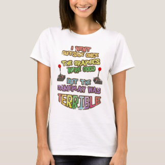 Ich ging einmal draußen Damen T-Shirt